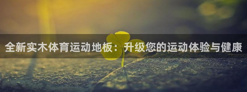 快体育：全新实木体育运动地板：升级您的运动体验与健康